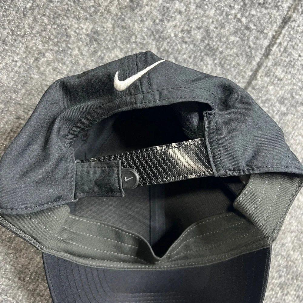 Nike Junior Big Kids' Dri-FIT‎ PC Quail Hollow Adjustable Golf Hat Black DN1973